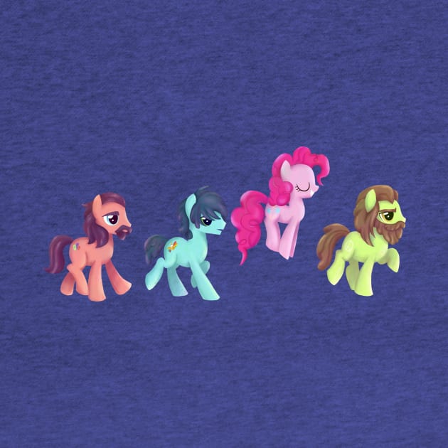 My Little Pony - Pinkie Pie Beatles by Kaiserin